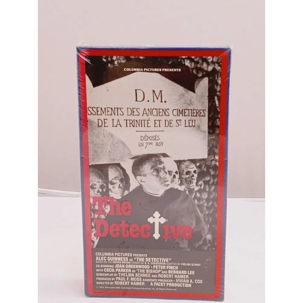 The‎ Detective VHS, 1982 Columbia Pictures - New And Seal - Water Marks Show